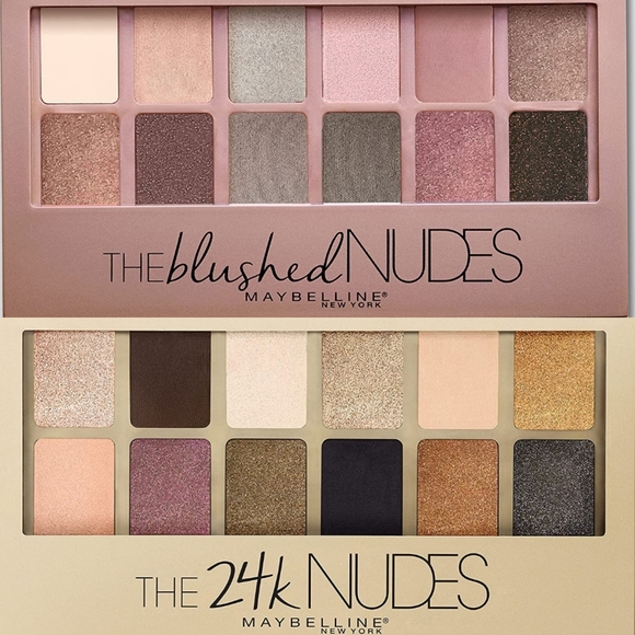 Maybelline | Makeup | The Blushed The 24k Nudes Eyeshadow Palette | Poshmark